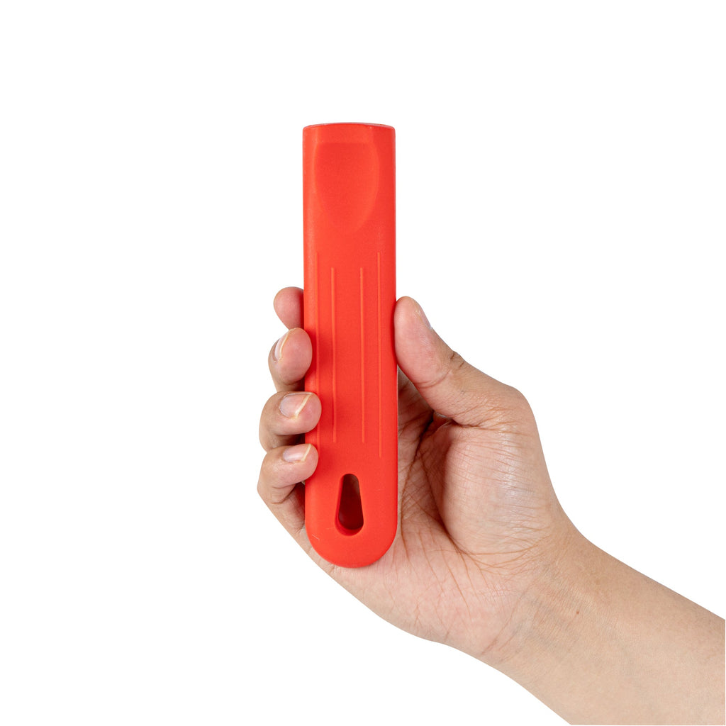Met Lux Red Silicone Removable Pan Handle Sleeve - For 14" Aluminum Pans - 6 1/4" - 1 count box