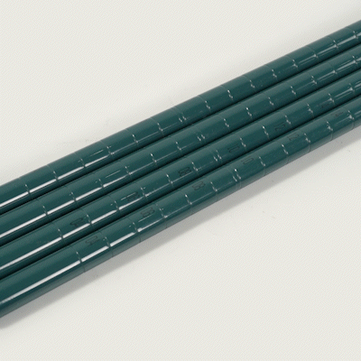 Chef 101 74" NSF Green Epoxy Mobile Shelving Post - Corrosion-Resistant - 4 count box