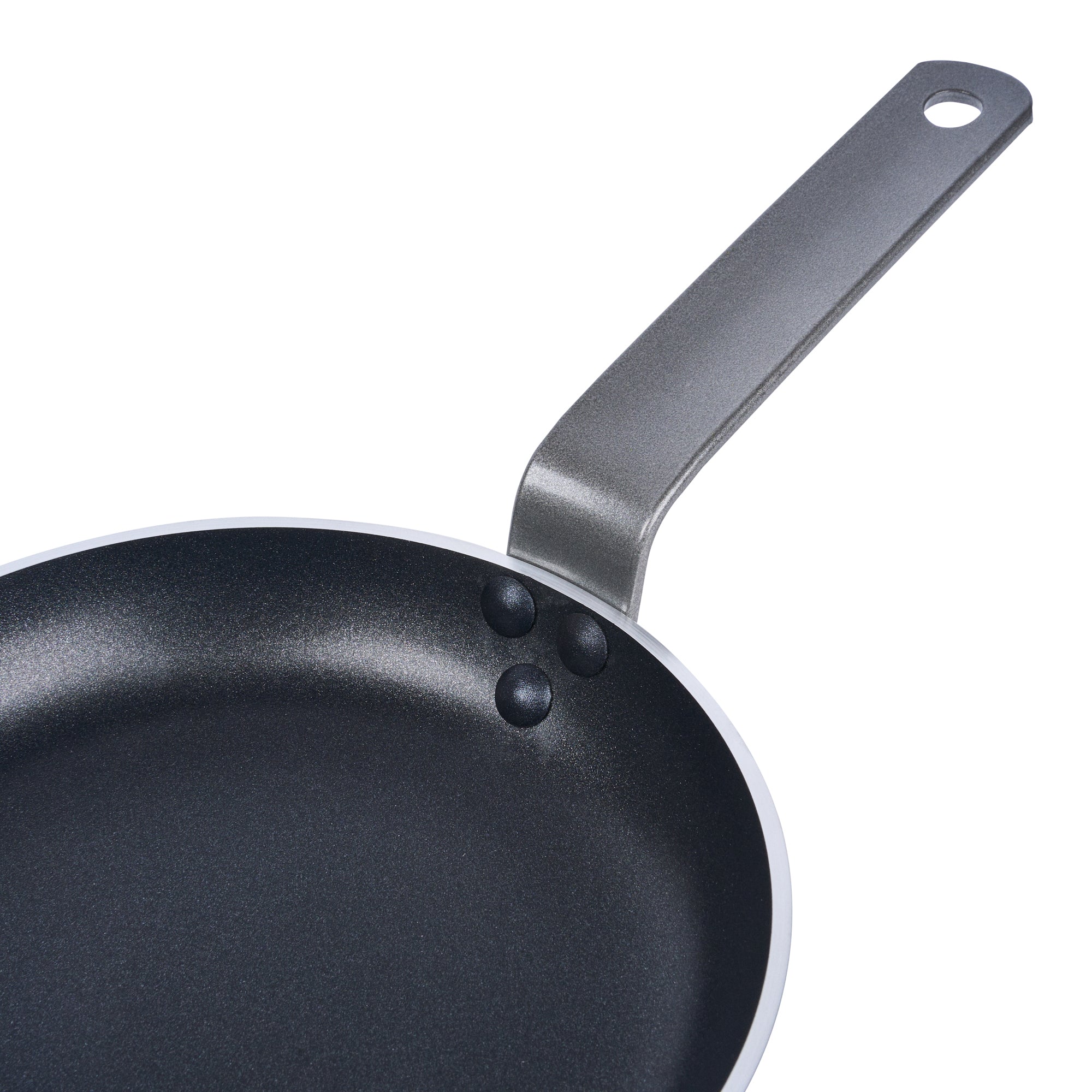 Met Lux Aluminum 8" Fry Pan - Non-Stick, Induction Ready, Heavy Duty - 6 count box