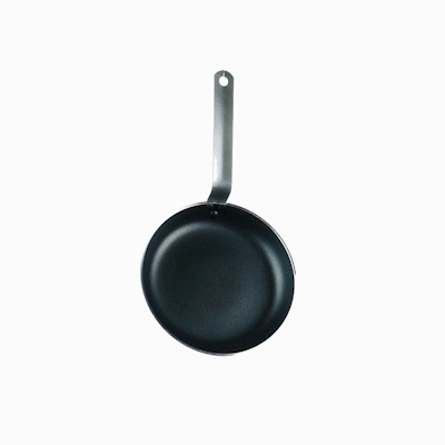 Met Lux Aluminum 9" Fry Pan - Non-Stick, Induction Ready, Heavy Duty - 6 count box