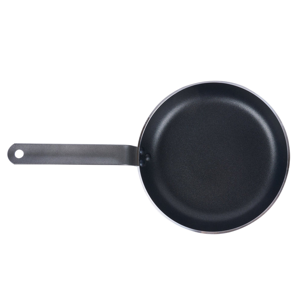 Met Lux Aluminum 9" Fry Pan - Non-Stick, Induction Ready, Heavy Duty - 6 count box
