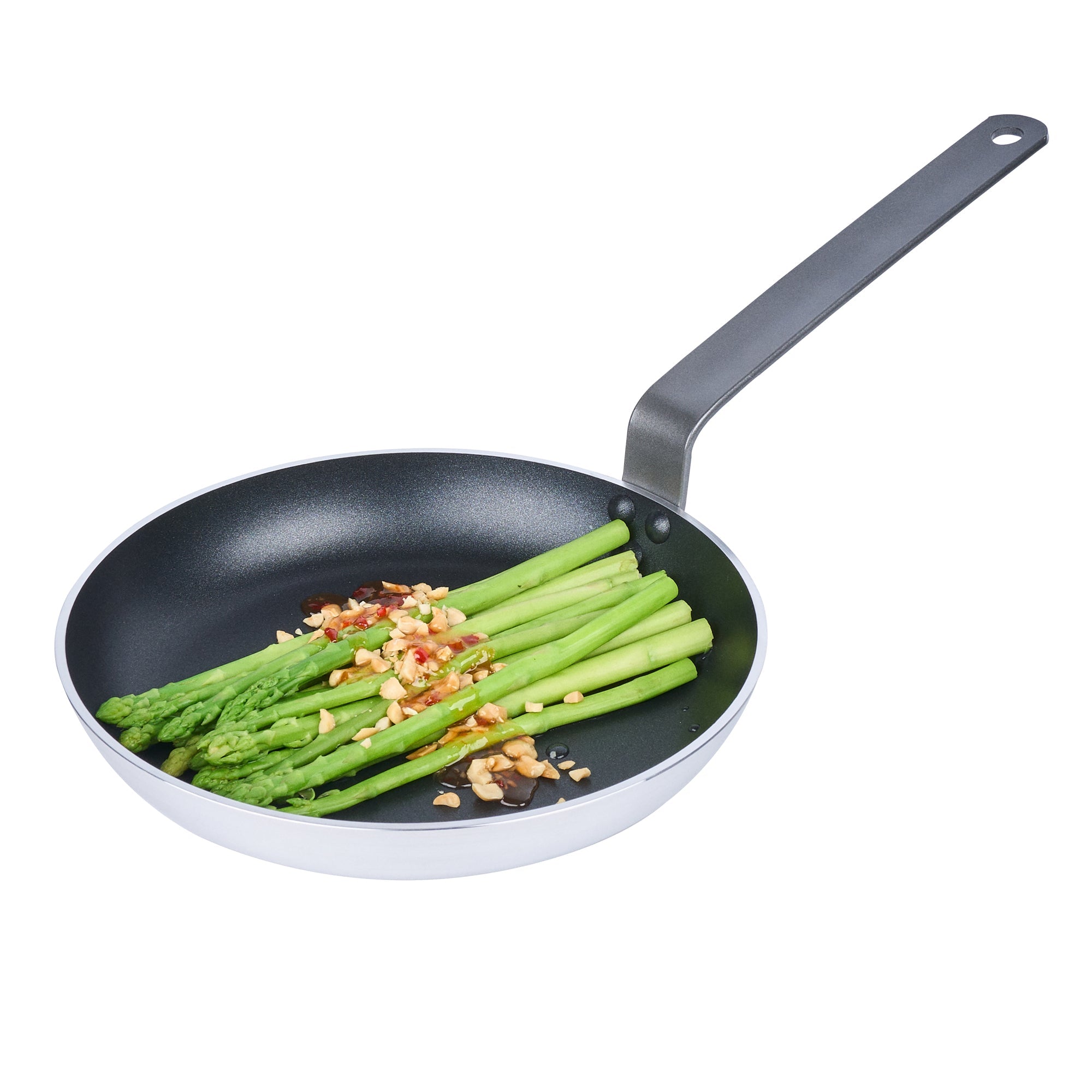 Met Lux Aluminum 10" Fry Pan - Non-Stick, Induction Ready, Heavy Duty - 1 count box