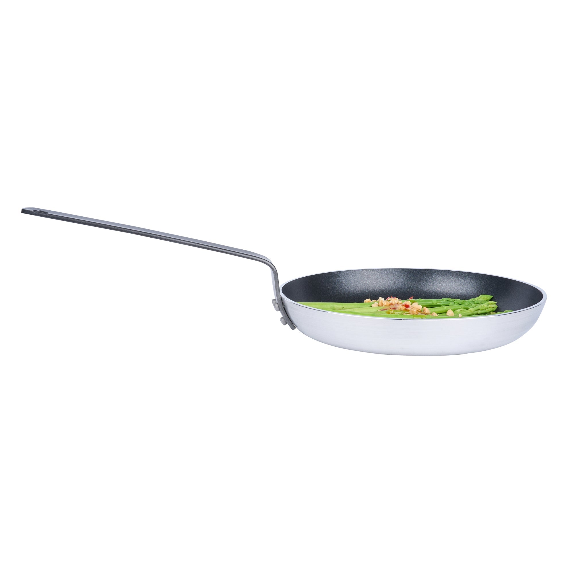 Met Lux Aluminum 10" Fry Pan - Non-Stick, Induction Ready, Heavy Duty - 6 count box