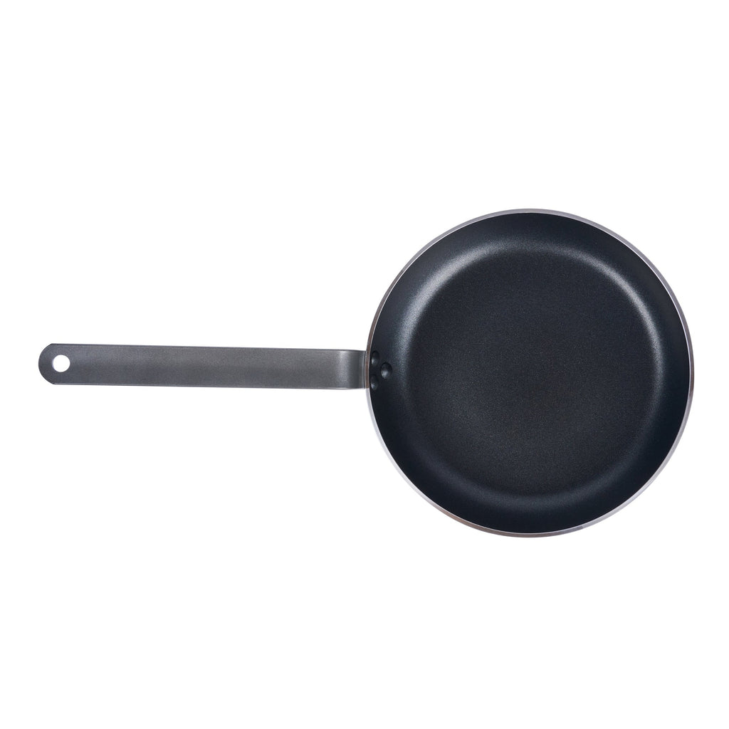 Met Lux Aluminum 10" Fry Pan - Non-Stick, Induction Ready, Heavy Duty - 6 count box