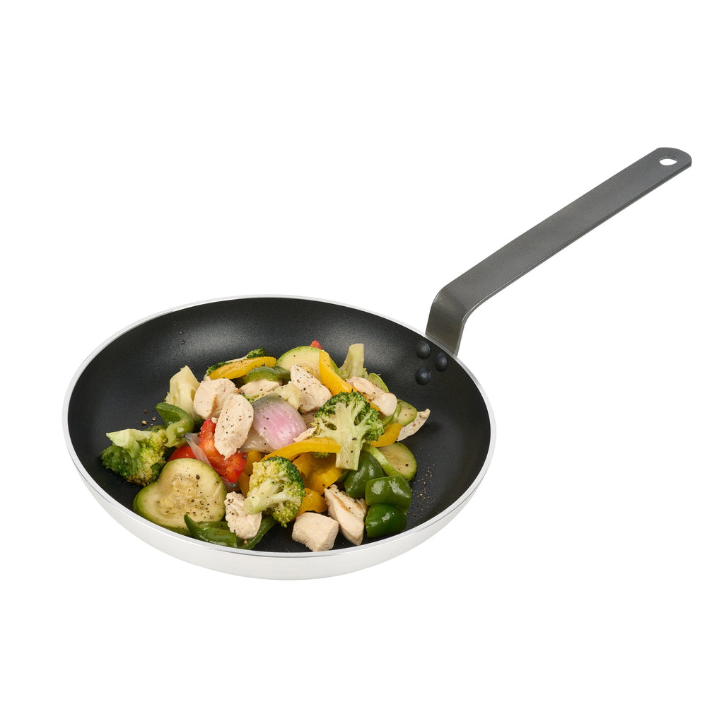 Met Lux Aluminum 11" Fry Pan - Non-Stick, Induction Ready, Heavy Duty - 1 count box