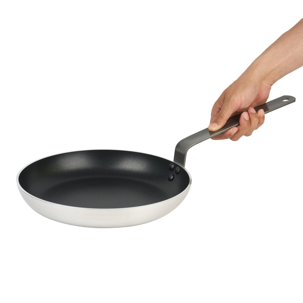 Met Lux Aluminum 11" Fry Pan - Non-Stick, Induction Ready, Heavy Duty - 1 count box
