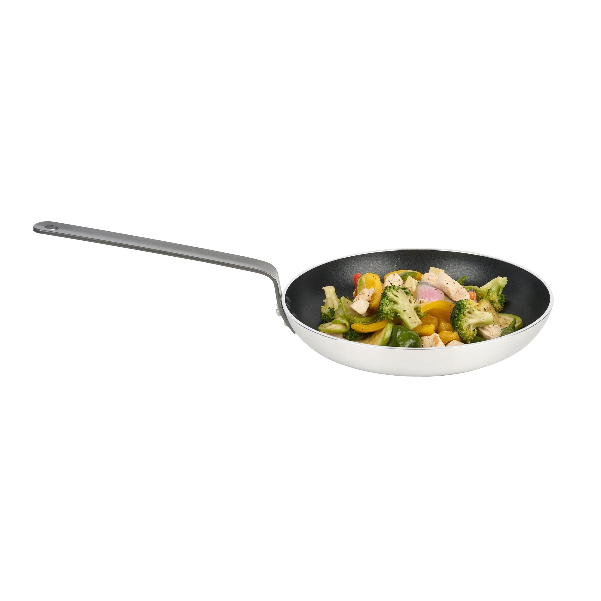 Met Lux Aluminum 11" Fry Pan - Non-Stick, Induction Ready, Heavy Duty - 1 count box