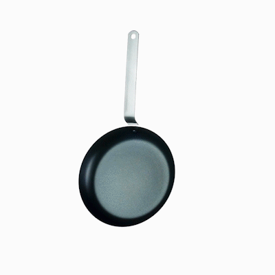 Met Lux Aluminum 11" Fry Pan - Non-Stick, Induction Ready, Heavy Duty - 1 count box