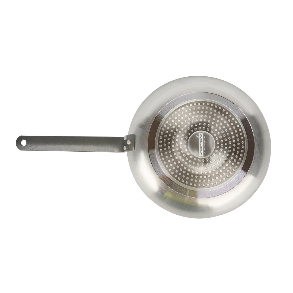Met Lux Aluminum 11" Fry Pan - Non-Stick, Induction Ready, Heavy Duty - 1 count box