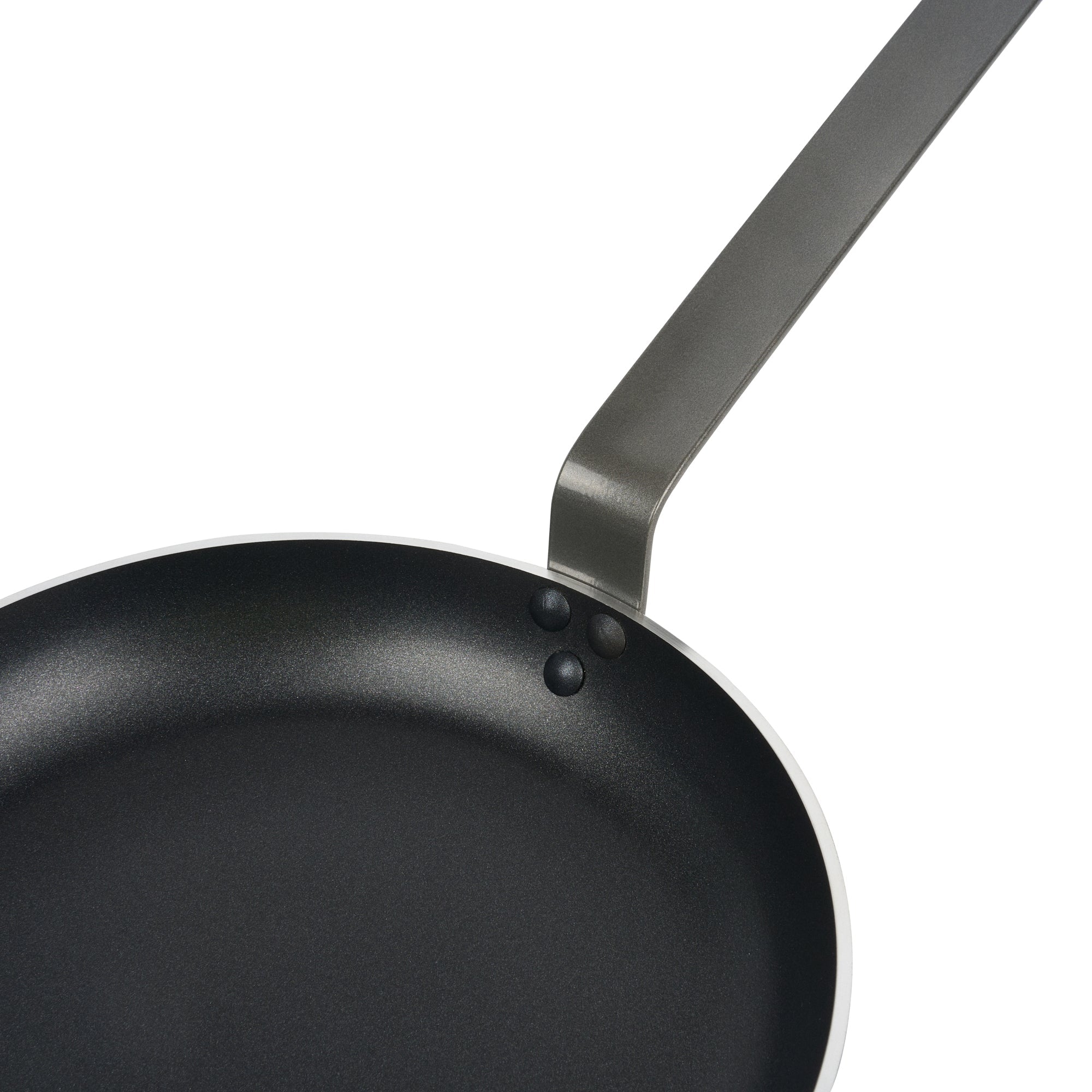 Met Lux Aluminum 11" Fry Pan - Non-Stick, Induction Ready, Heavy Duty - 6 count box
