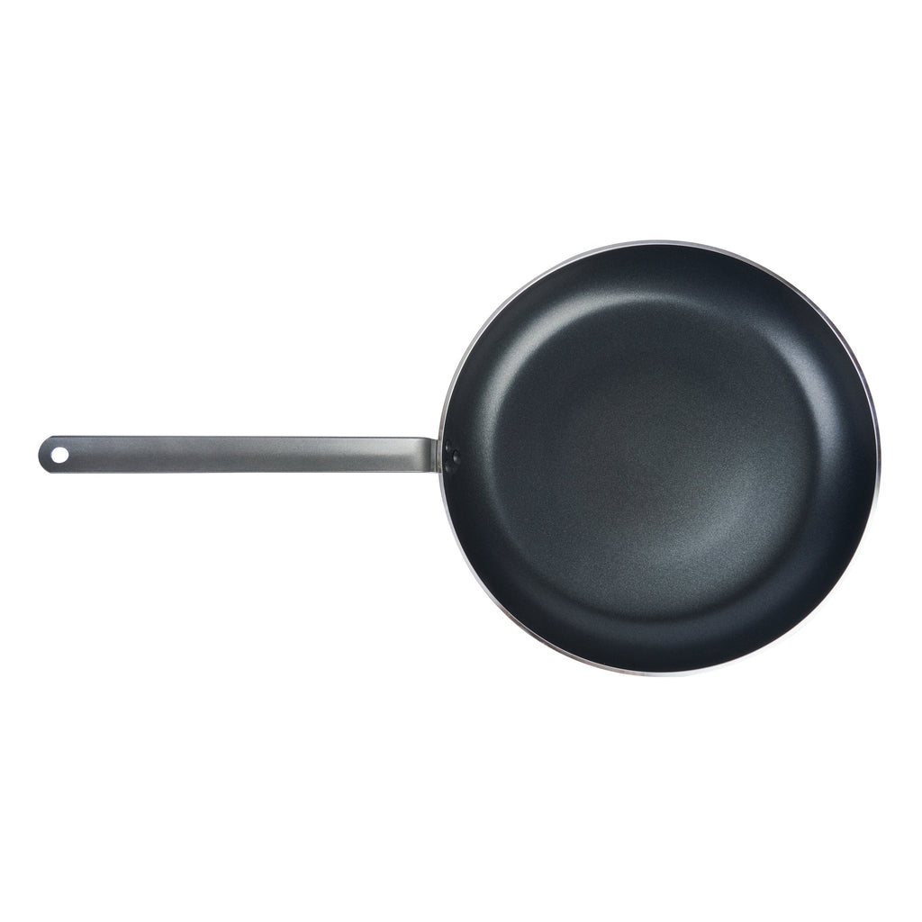 Met Lux Aluminum 16" Fry Pan - Non-Stick, Induction Ready, Heavy Duty - 1 count box