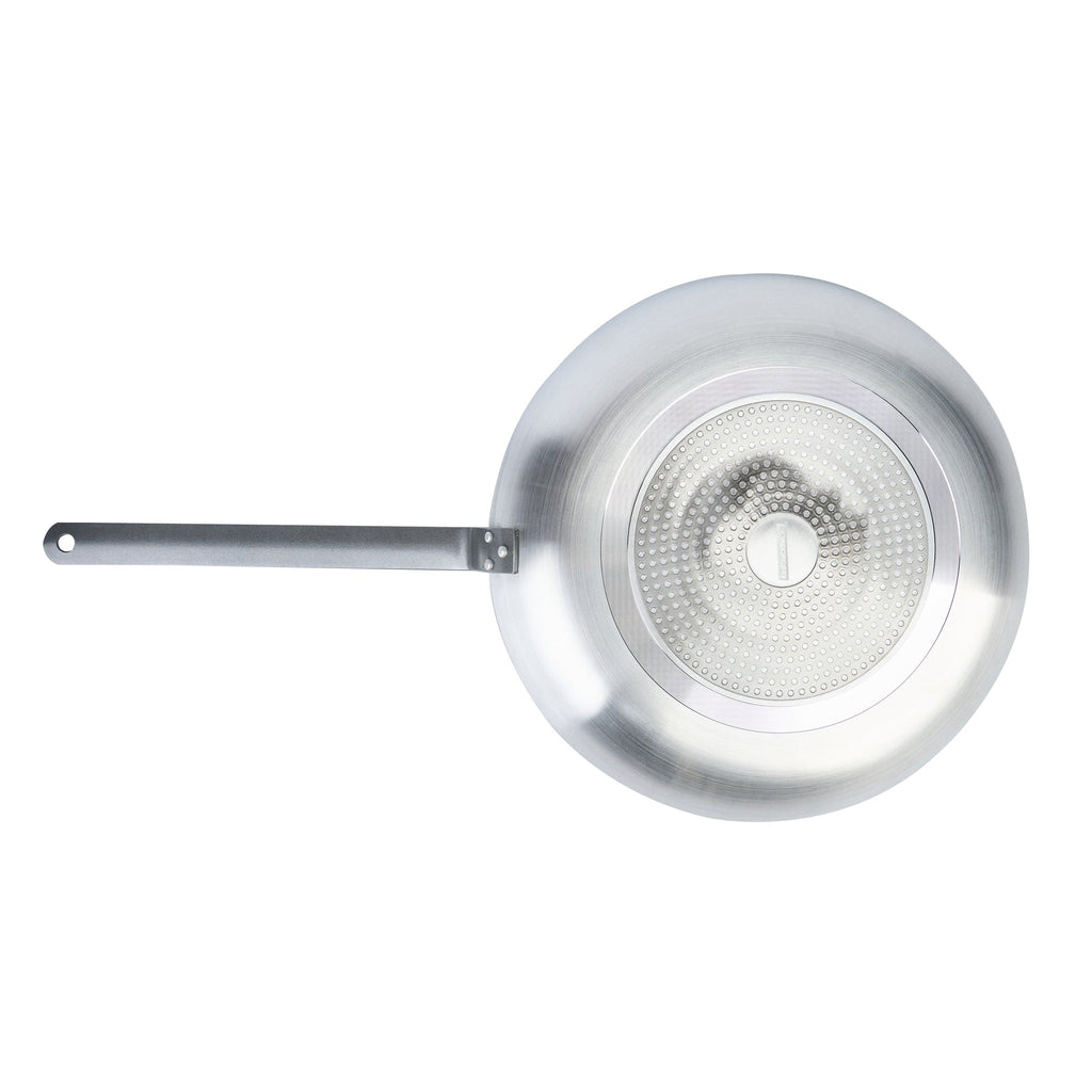 Met Lux Aluminum 16" Fry Pan - Non-Stick, Induction Ready, Heavy Duty - 6 count box