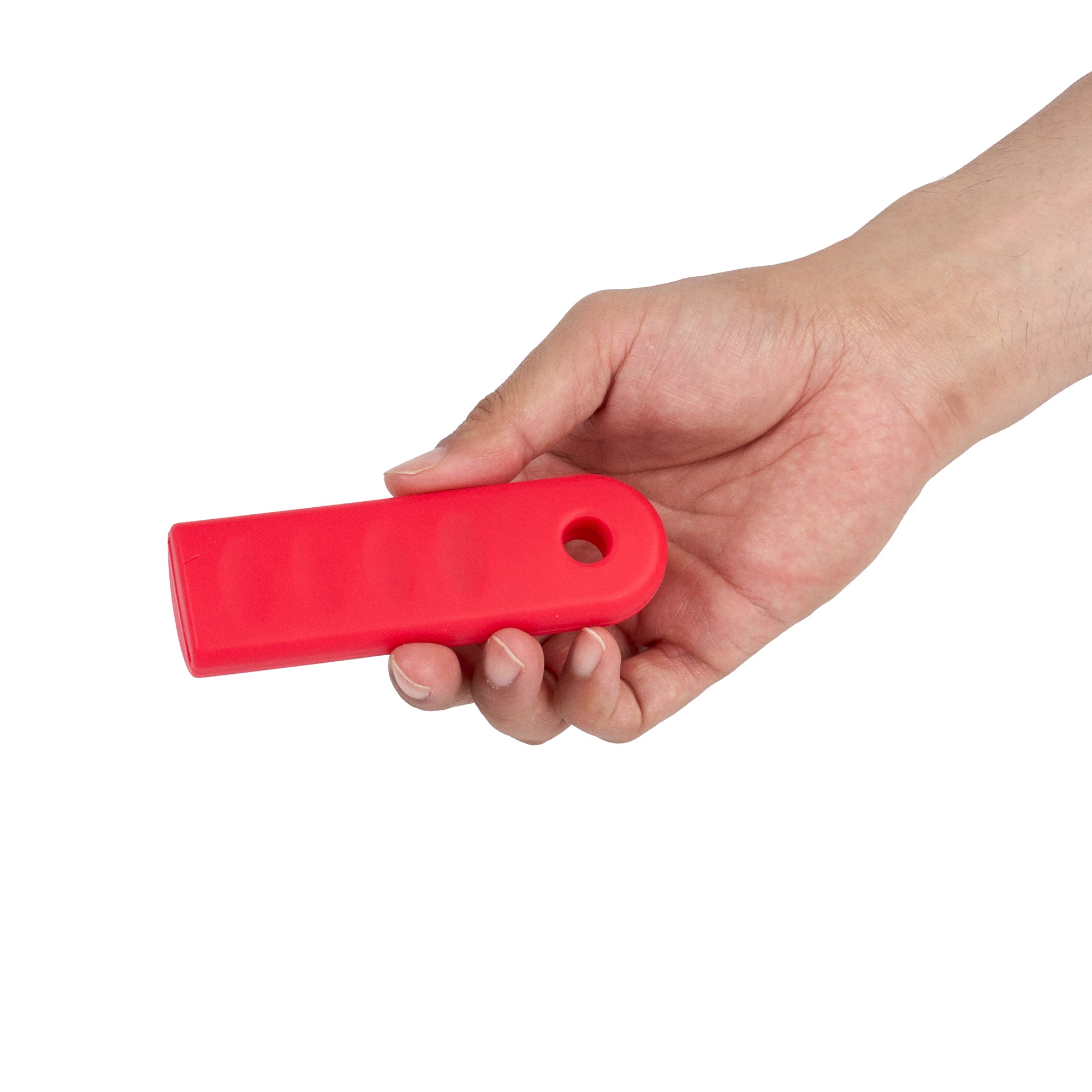 Met Lux Red Silicone Removable Pan Handle Sleeve - 4 3/4'' - 1 count box