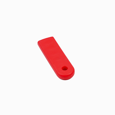 Met Lux Red Silicone Removable Pan Handle Sleeve - 4 3/4'' - 1 count box