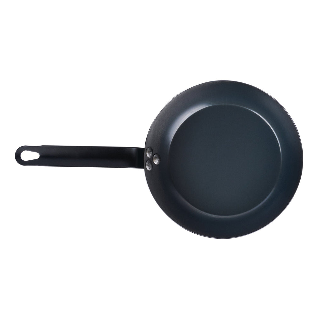 Met Lux Black Carbon Steel 9" Fry Pan - 1 count box