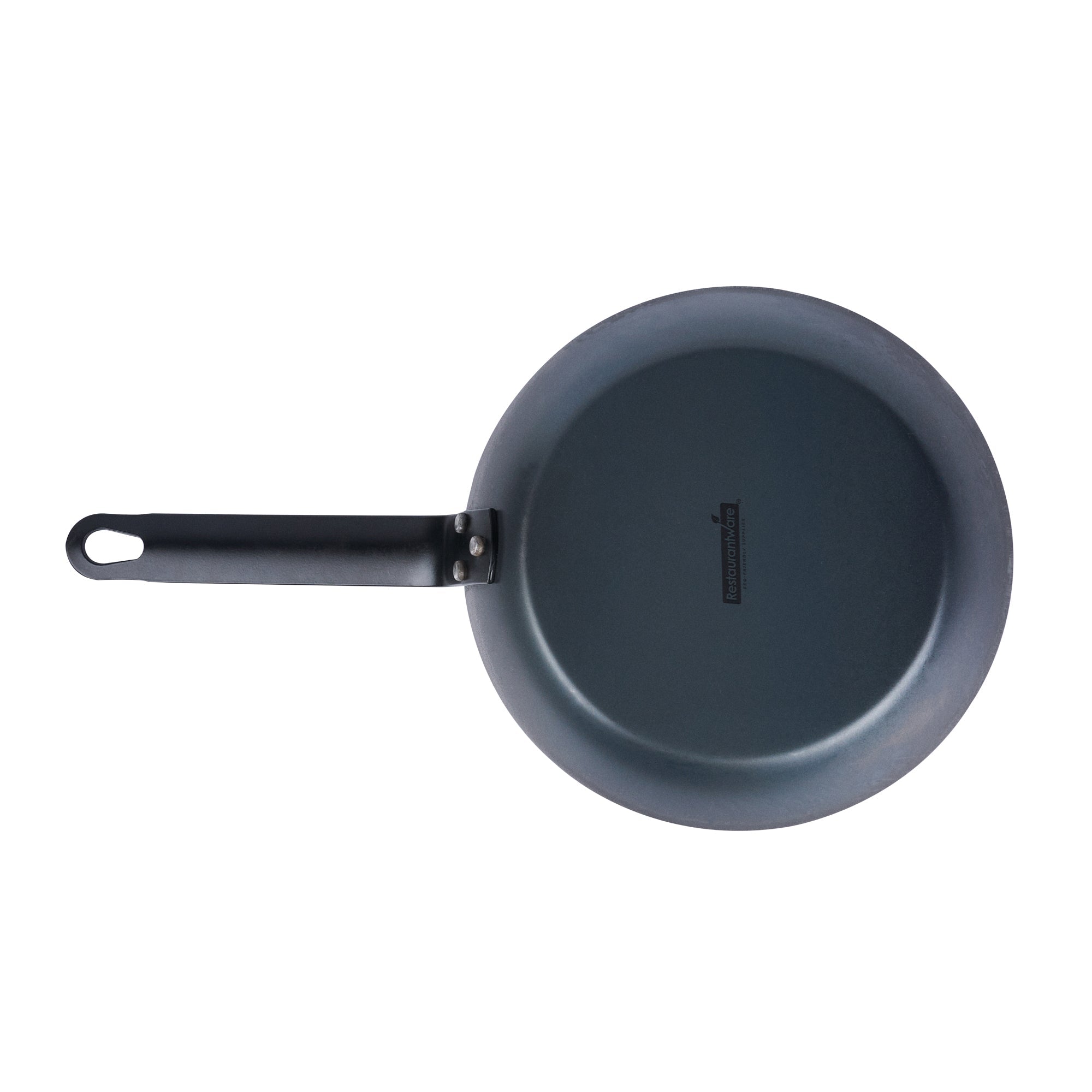 Met Lux Black Carbon Steel 9" Fry Pan - 1 count box