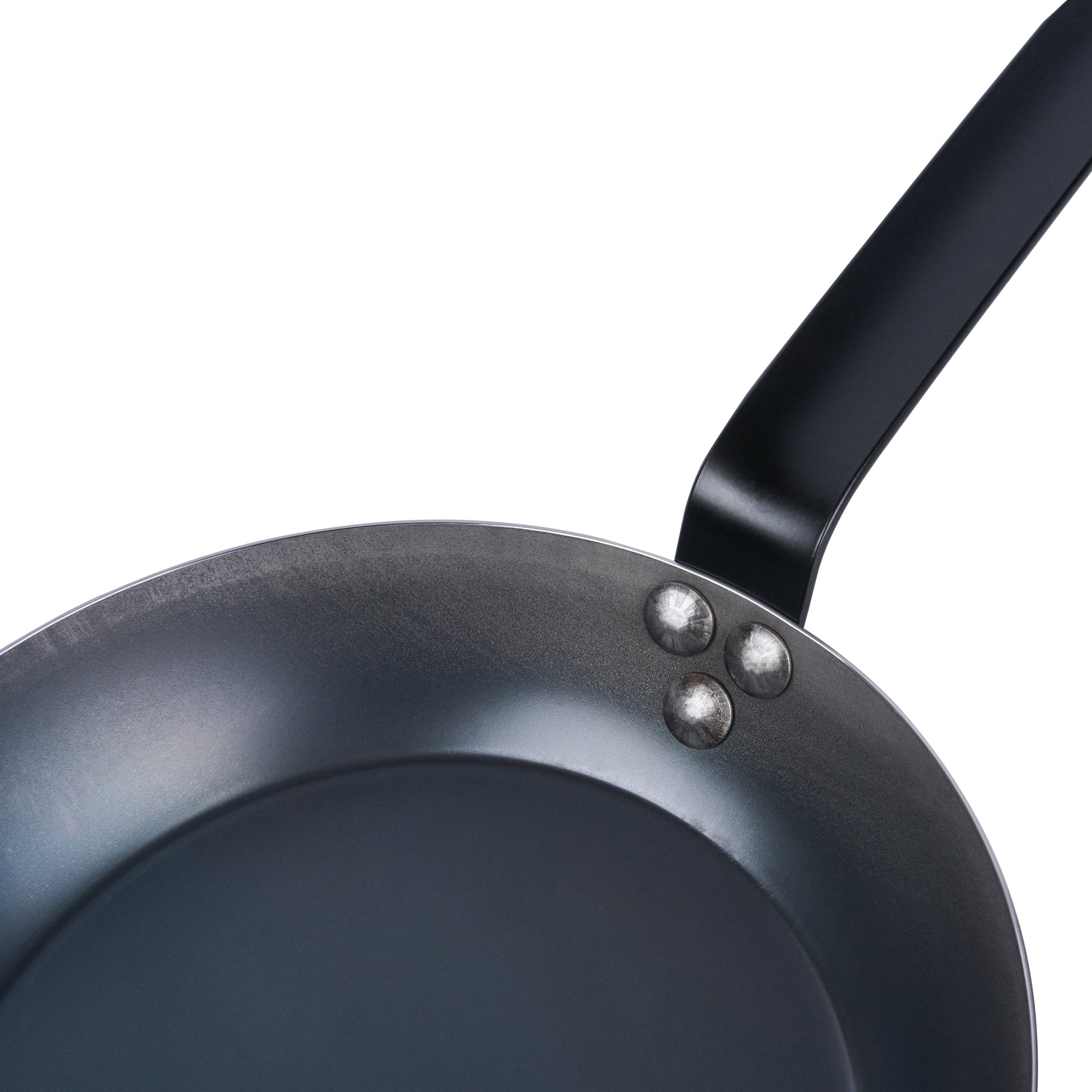 Met Lux Black Carbon Steel 9" Fry Pan - 1 count box