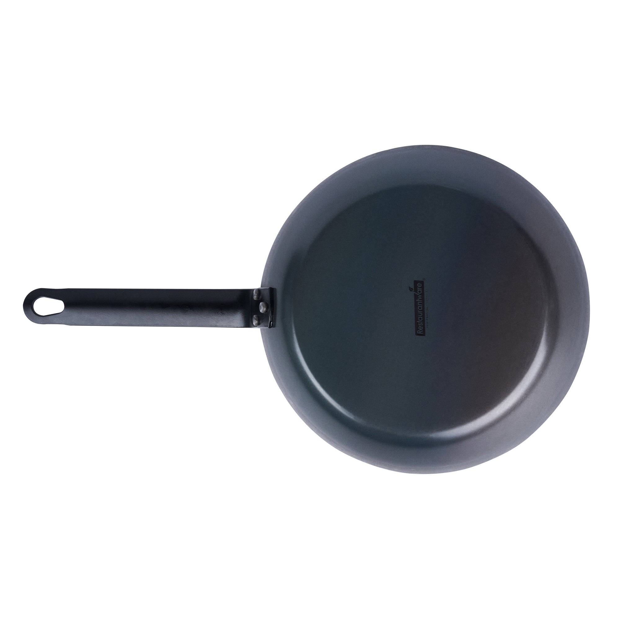 Met Lux Black Carbon Steel 9 1/2" Fry Pan -1 count box