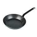 Met Lux Black Carbon Steel 12" Fry Pan - 6 count box