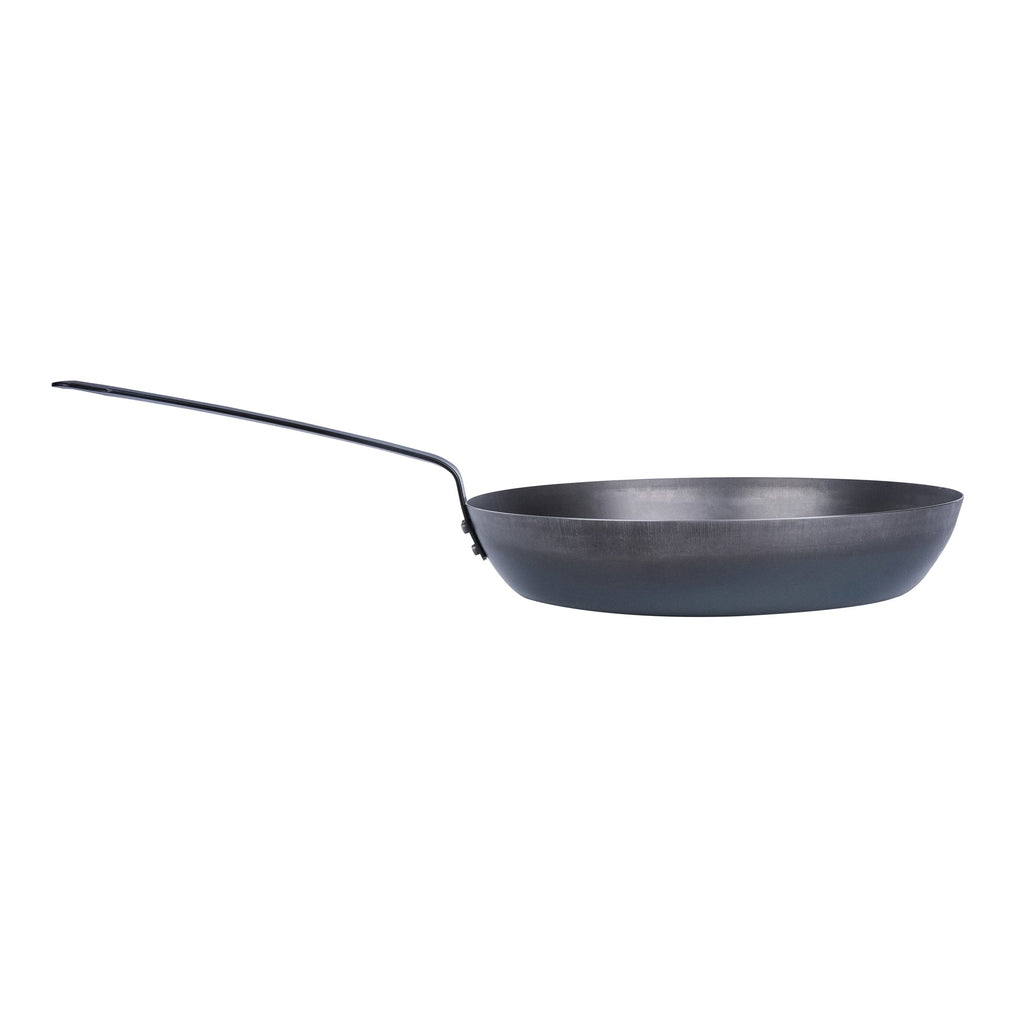 Met Lux Black Carbon Steel 13" Fry Pan - 1 count box