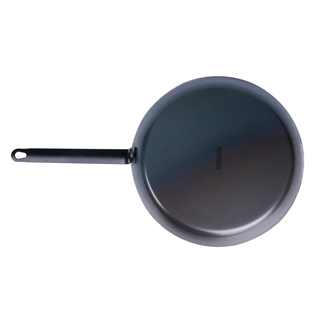 Met Lux Black Carbon Steel 13" Fry Pan - 1 count box
