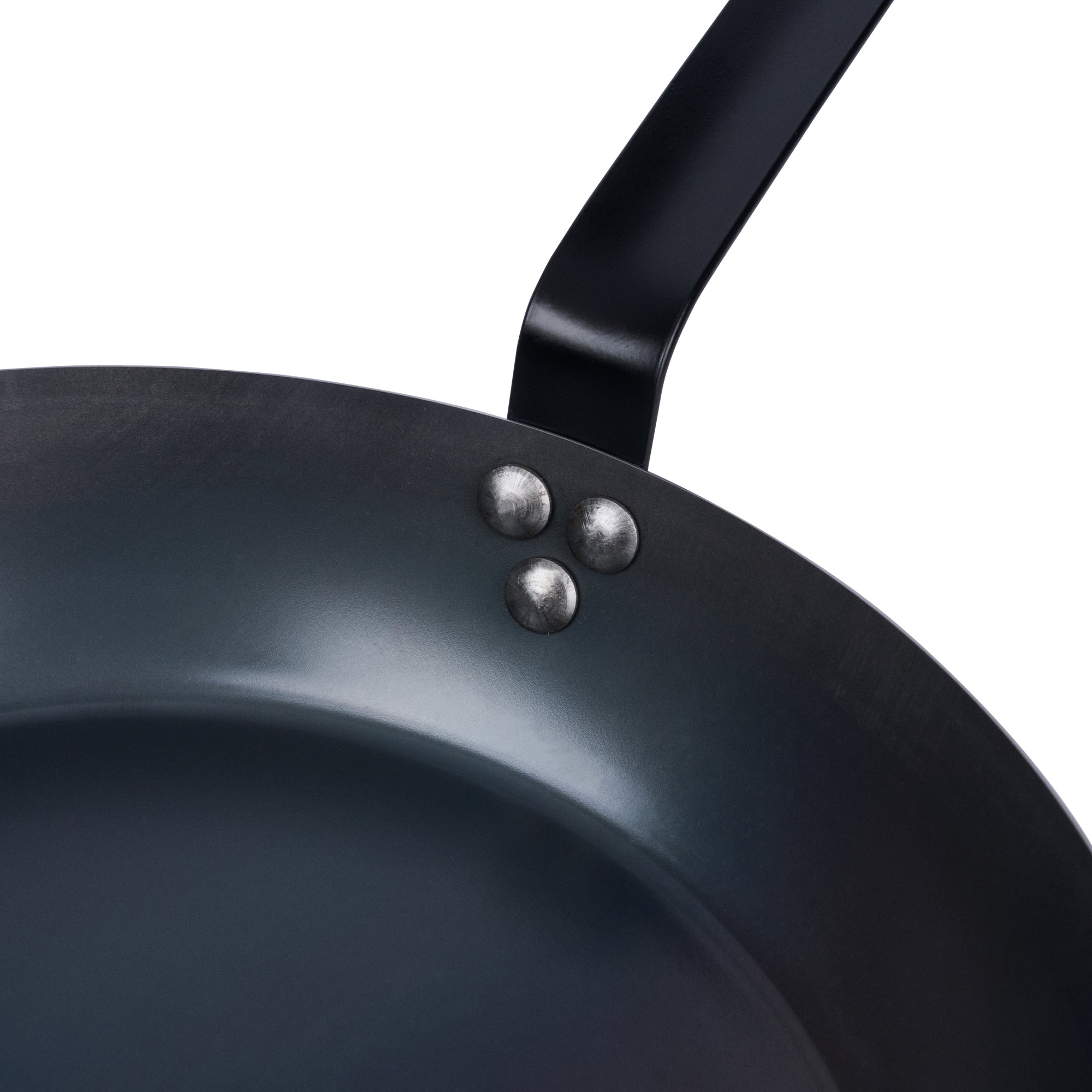 Met Lux Black Carbon Steel 13" Fry Pan - 1 count box