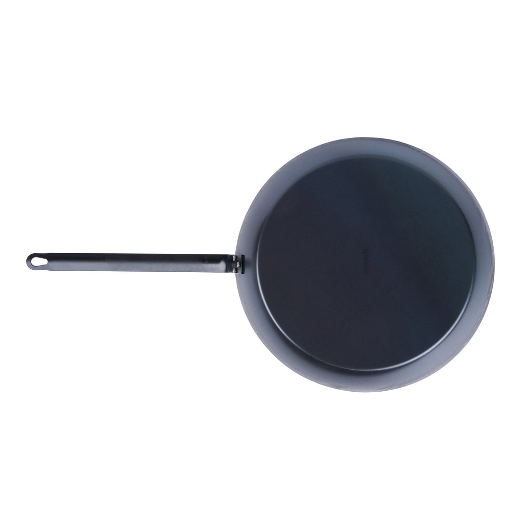 Met Lux Black Carbon Steel 16" Fry Pan - 1 count box