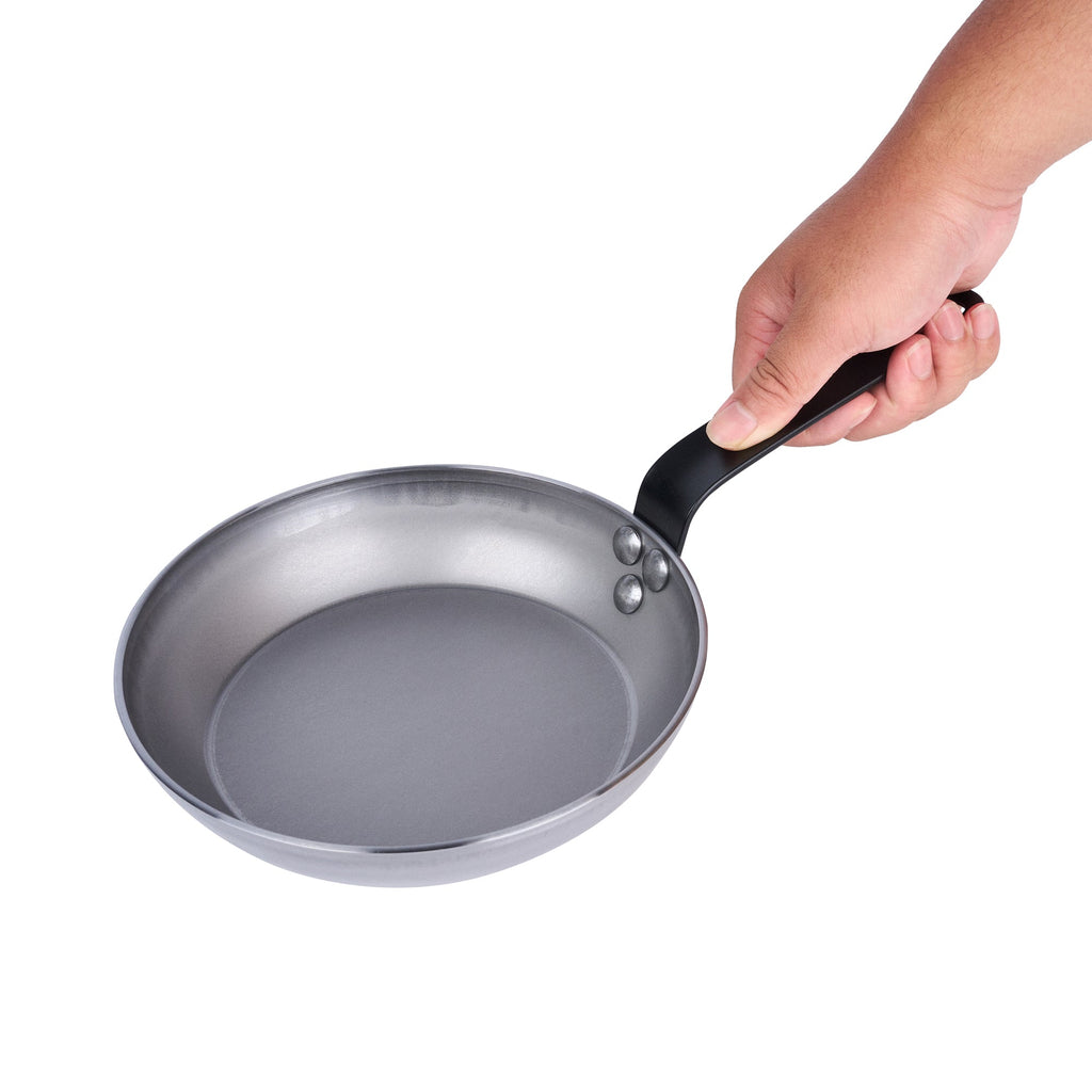 Met Lux Carbon Steel 8" Fry Pan - 1 count box