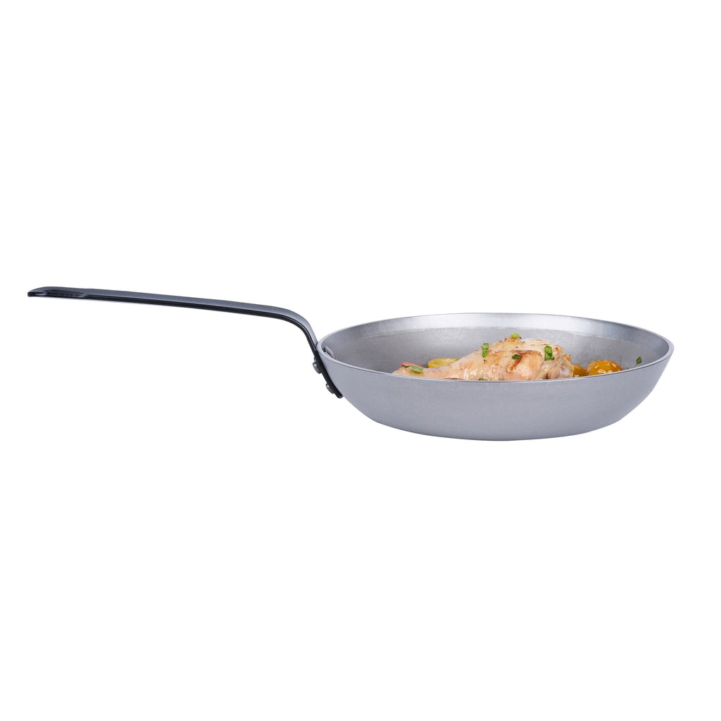 Met Lux Carbon Steel 9" Fry Pan - 1 count box