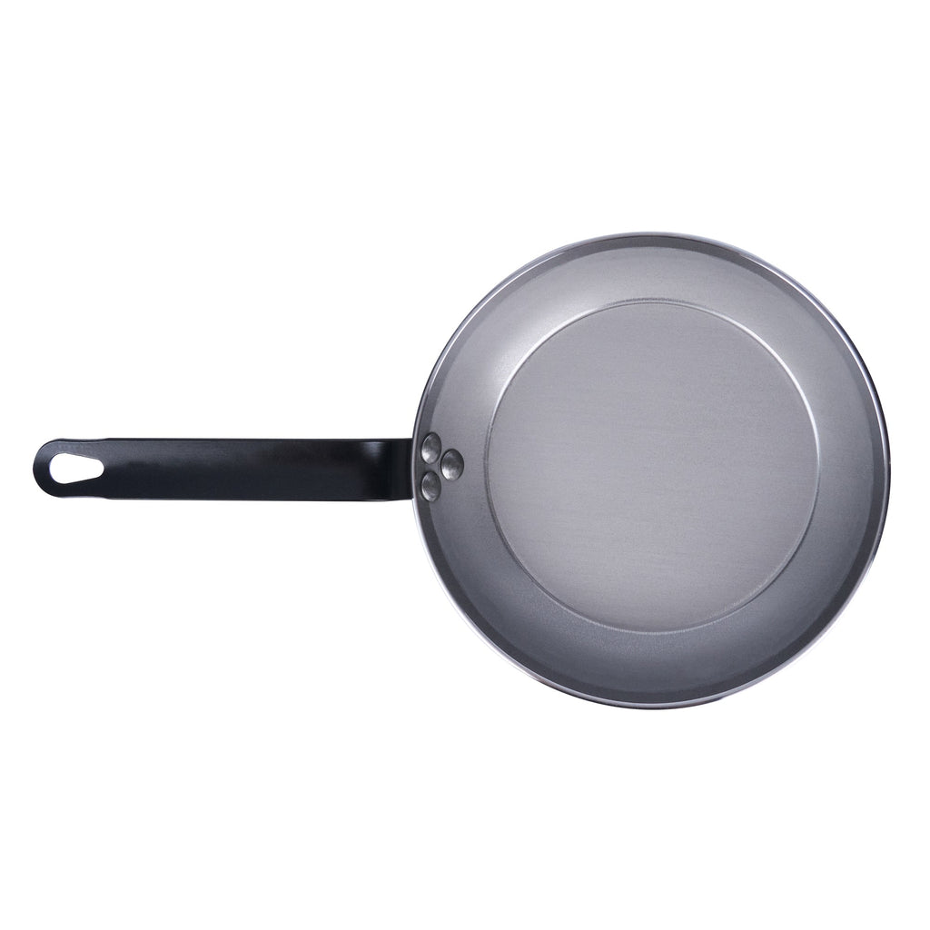 Met Lux Carbon Steel 9" Fry Pan - 1 count box