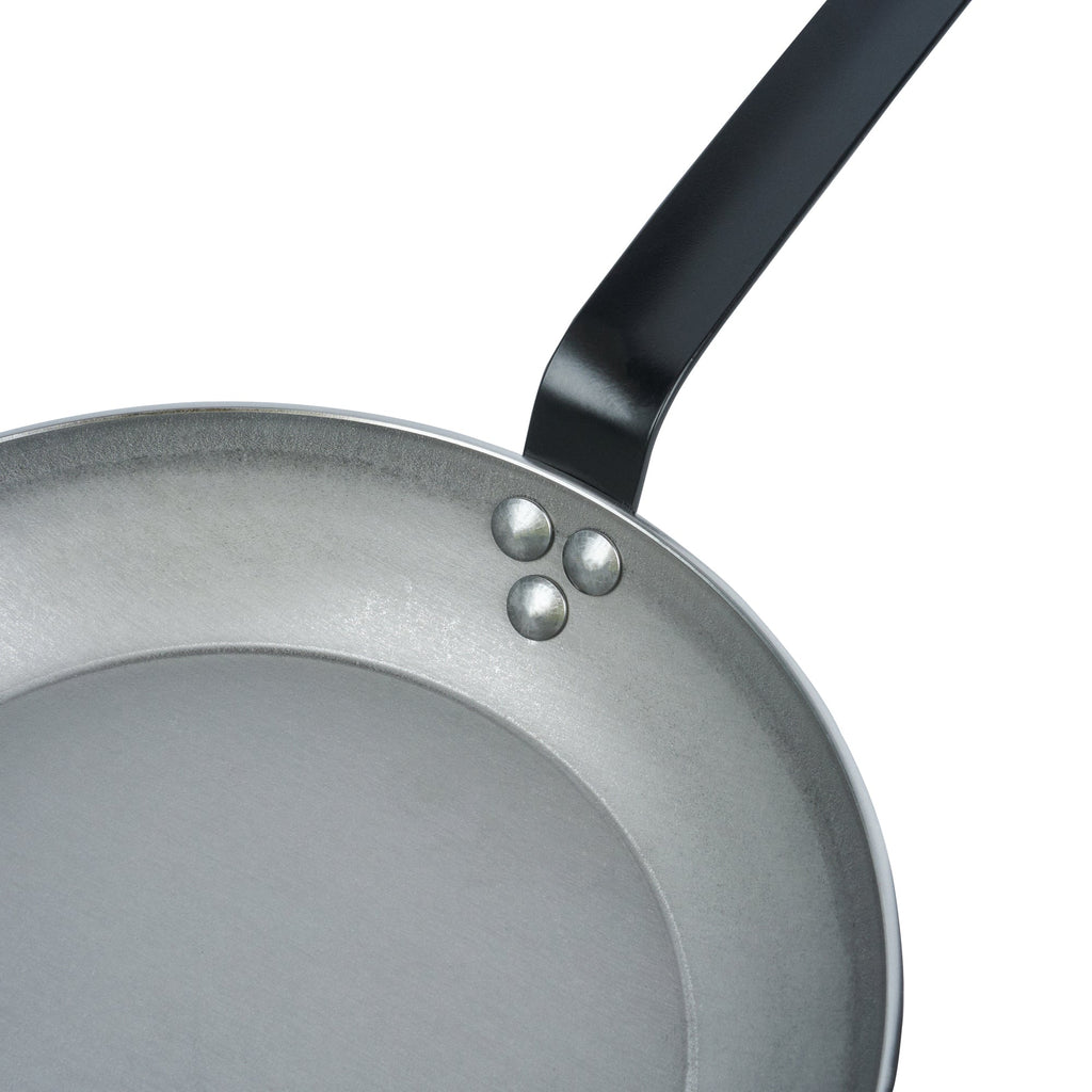 Met Lux Carbon Steel 10" Fry Pan - 6 count box