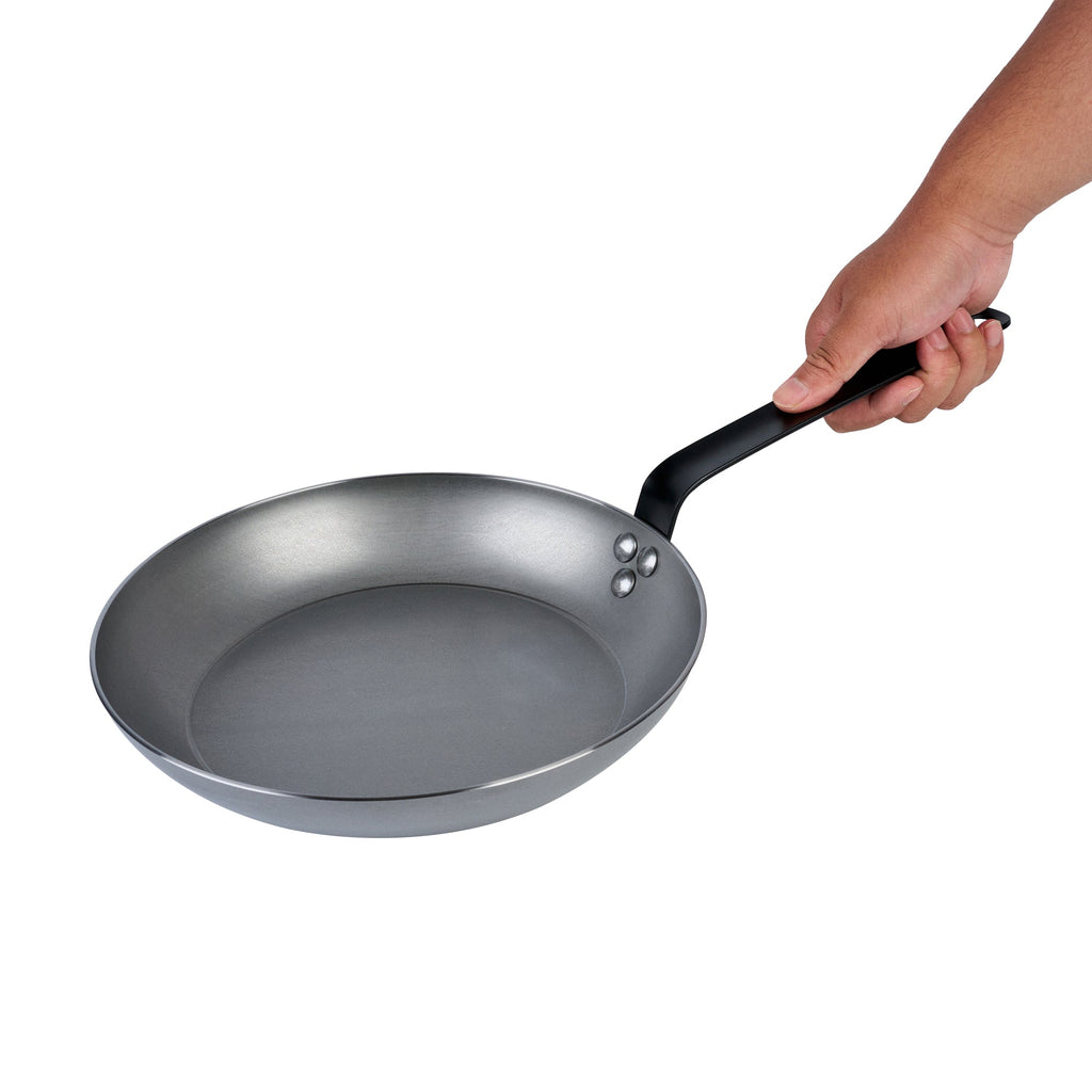 Met Lux Carbon Steel 11" Fry Pan - 1 count box