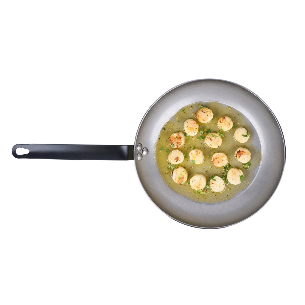 Met Lux Carbon Steel 11" Fry Pan - 1 count box