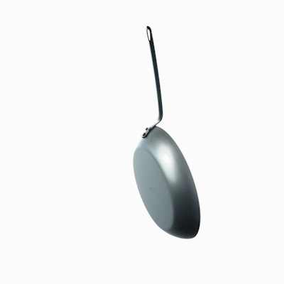 Met Lux Carbon Steel 11" Fry Pan - 1 count box