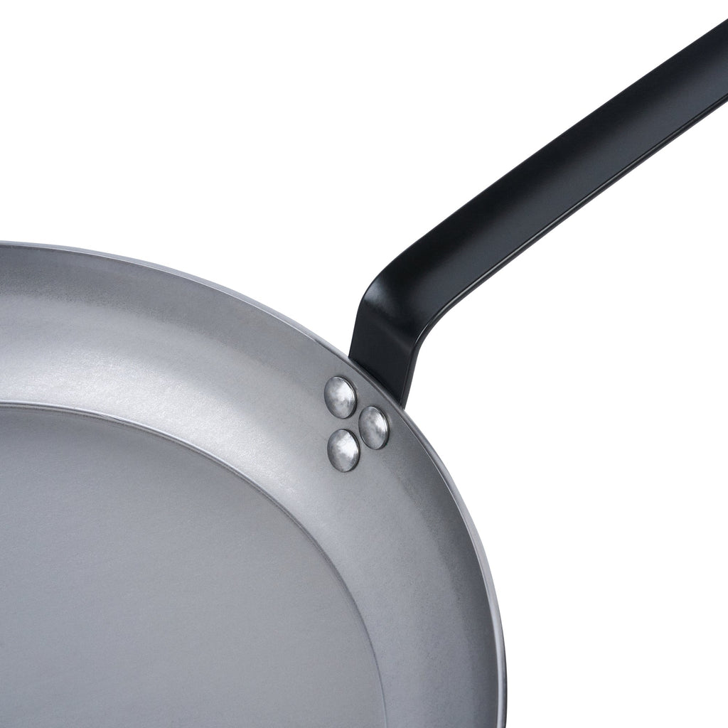 Met Lux Carbon Steel 12" Fry Pan - 6 count box