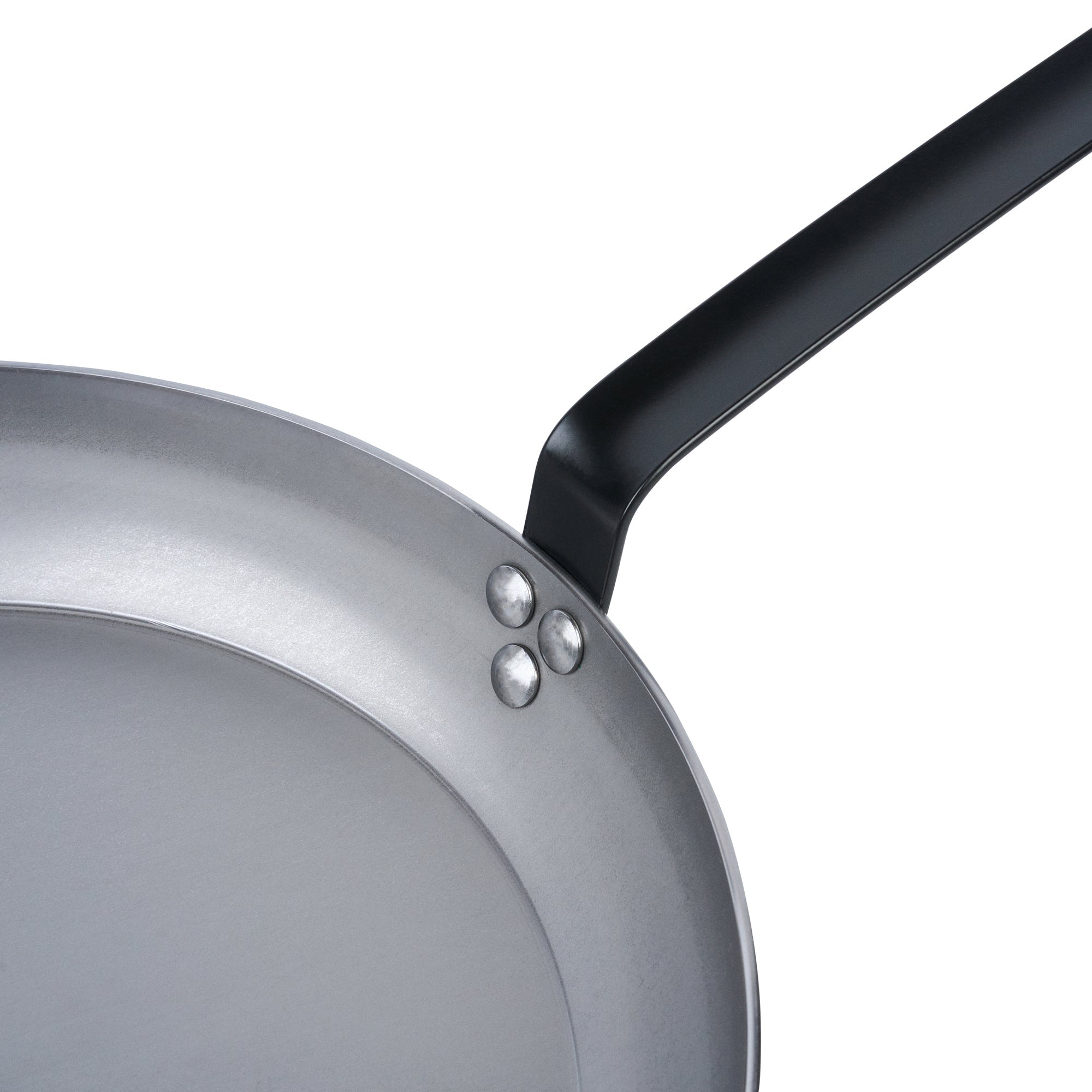 Met Lux Carbon Steel 12" Fry Pan - 6 count box