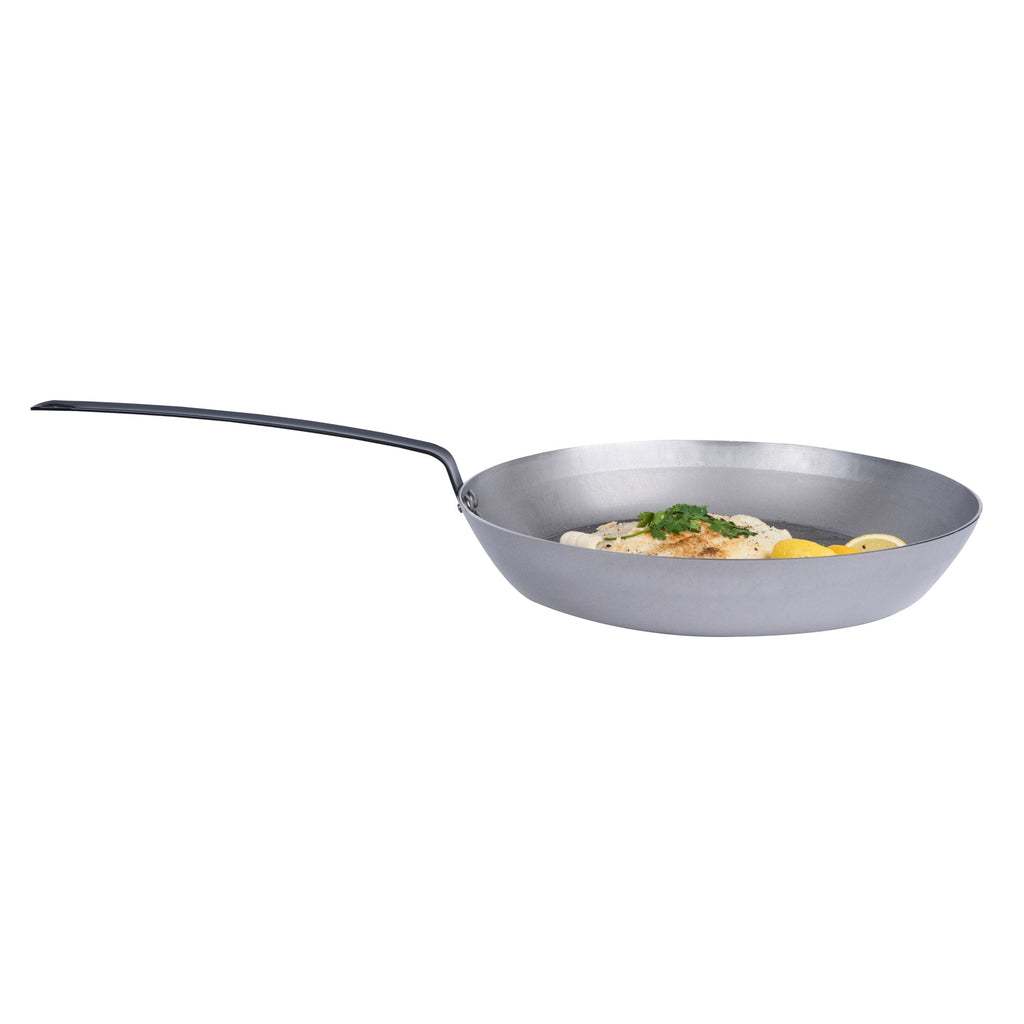 Met Lux Carbon Steel 16" Fry Pan - 1 count box