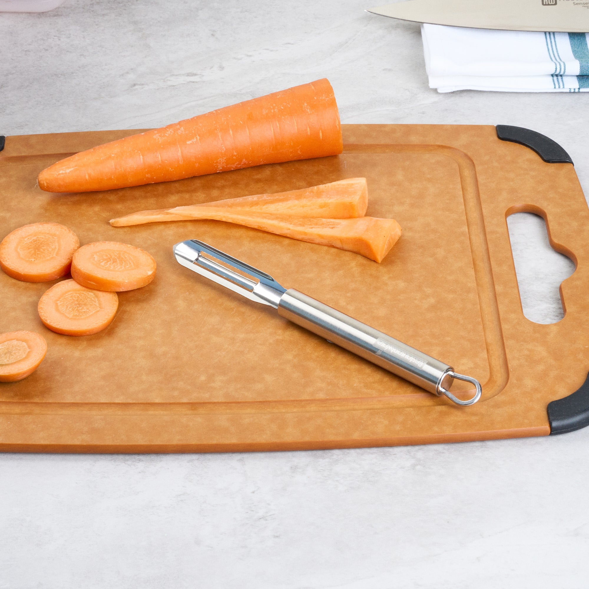 German Standard Stainless Steel Vegetable Peeler - 7 3/4'' - 24 count box