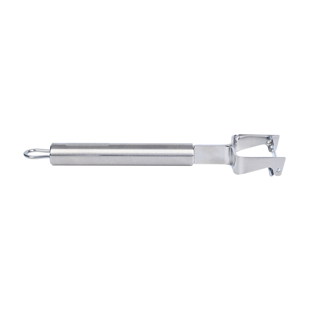 German Standard Stainless Steel "Y" Vegetable Peeler - Straight Blade - 6 1/2'' - 1 count box