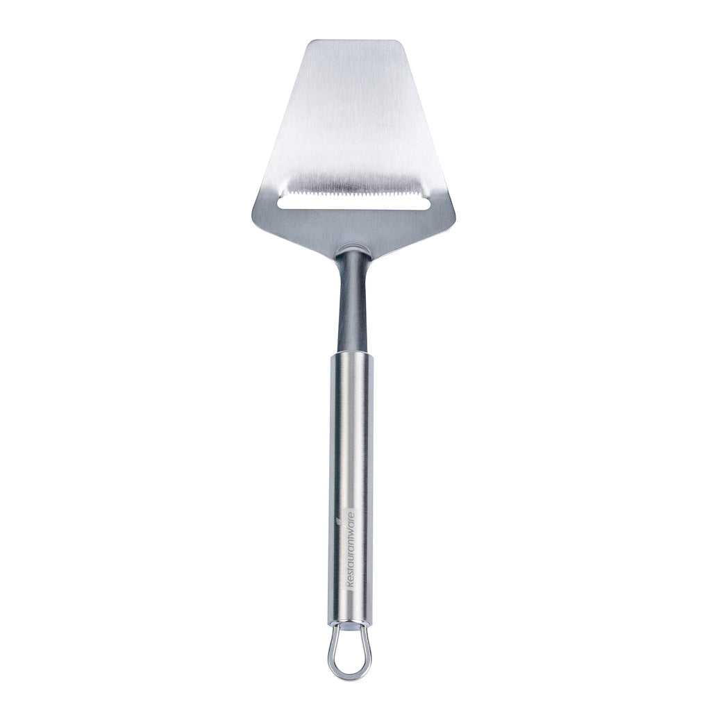 German Standard Stainless Steel Cheese Plane / Slicer - 9 1/2'' - 24 count box