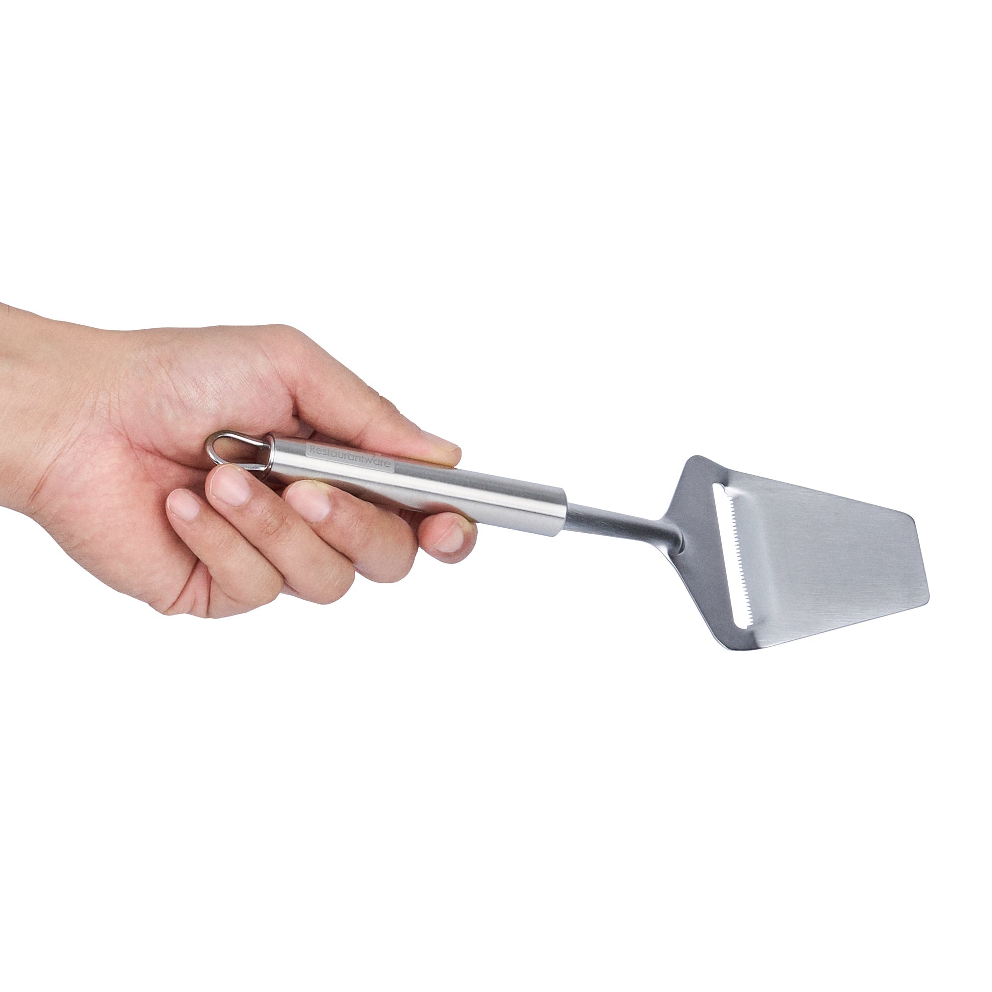 German Standard Stainless Steel Cheese Plane / Slicer - 9 1/2'' - 6 count box