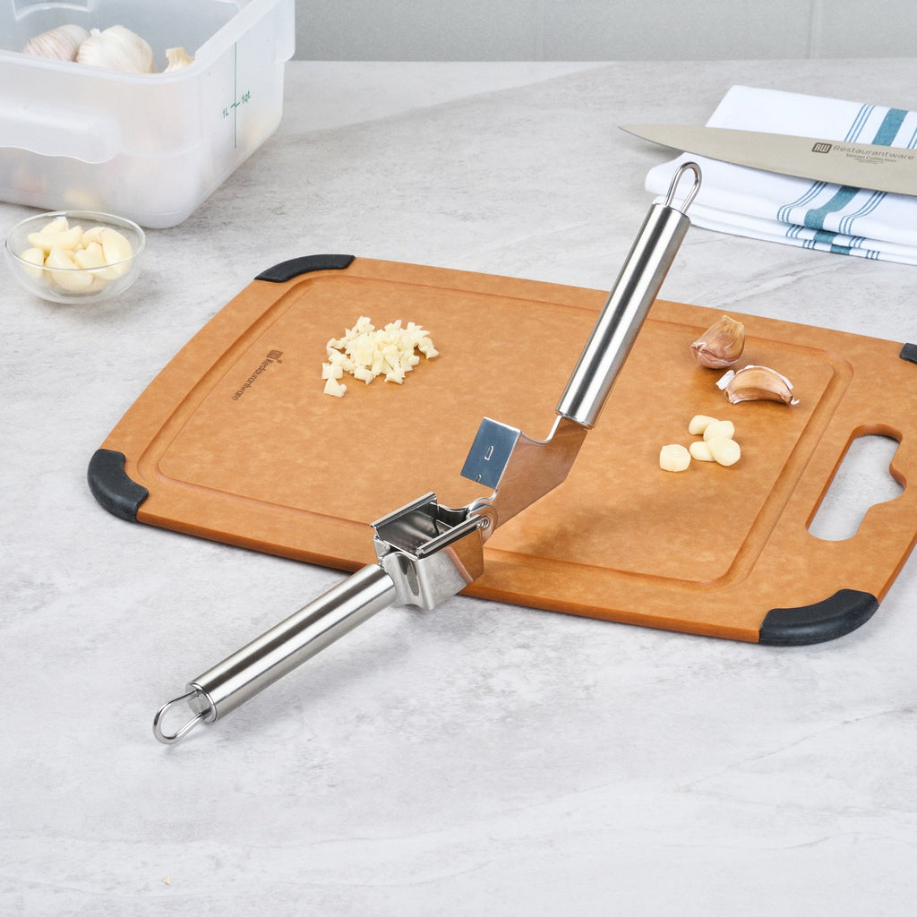 German Standard Stainless Steel Garlic Press - 1 count box