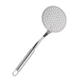 German Standard Stainless Steel Skimmer - 12'' x 4 1/4'' - 6 count box