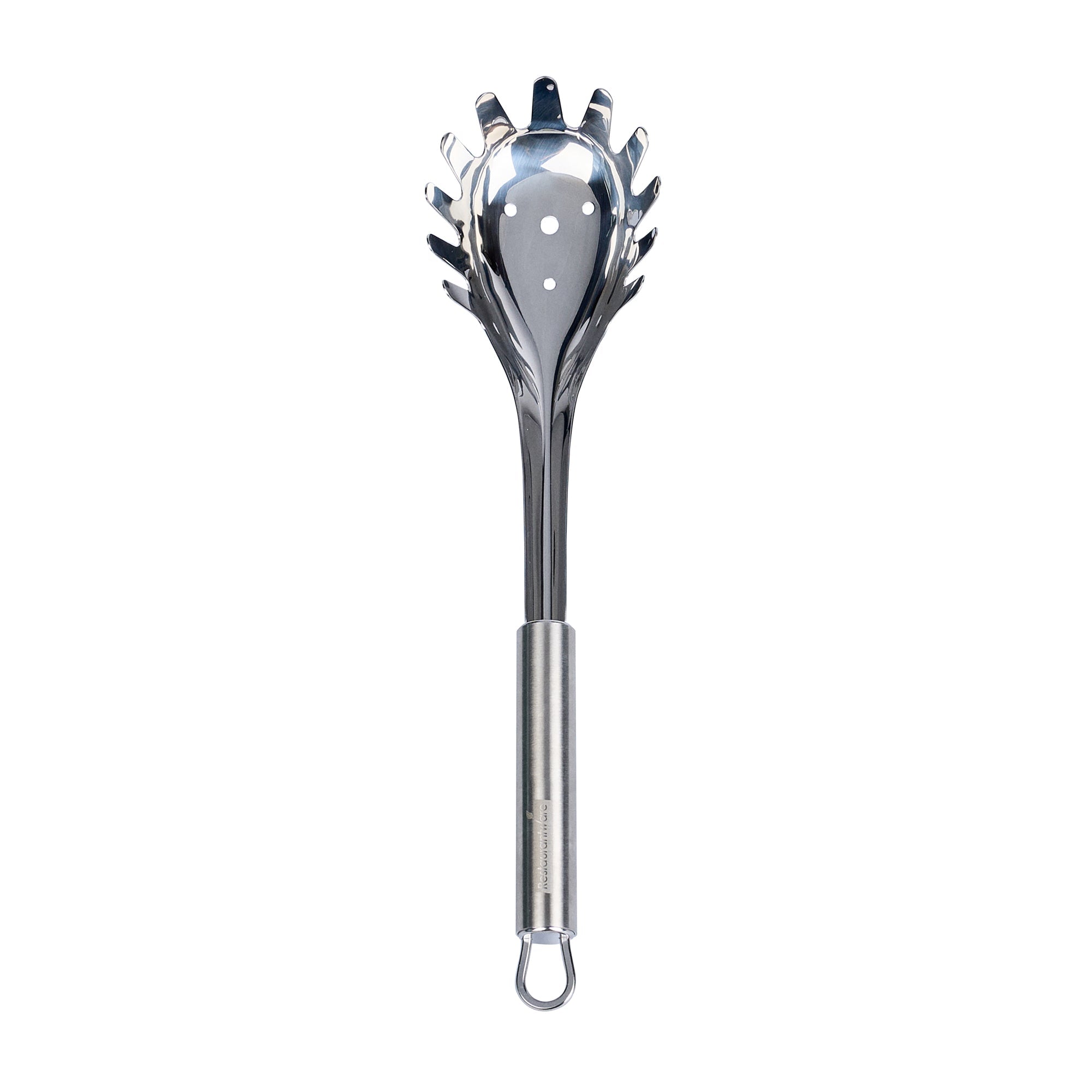 German Standard Stainless Steel Pasta Fork - 12 1/2'' x 2 3/4'' x 1 1/2'' - 36 count box