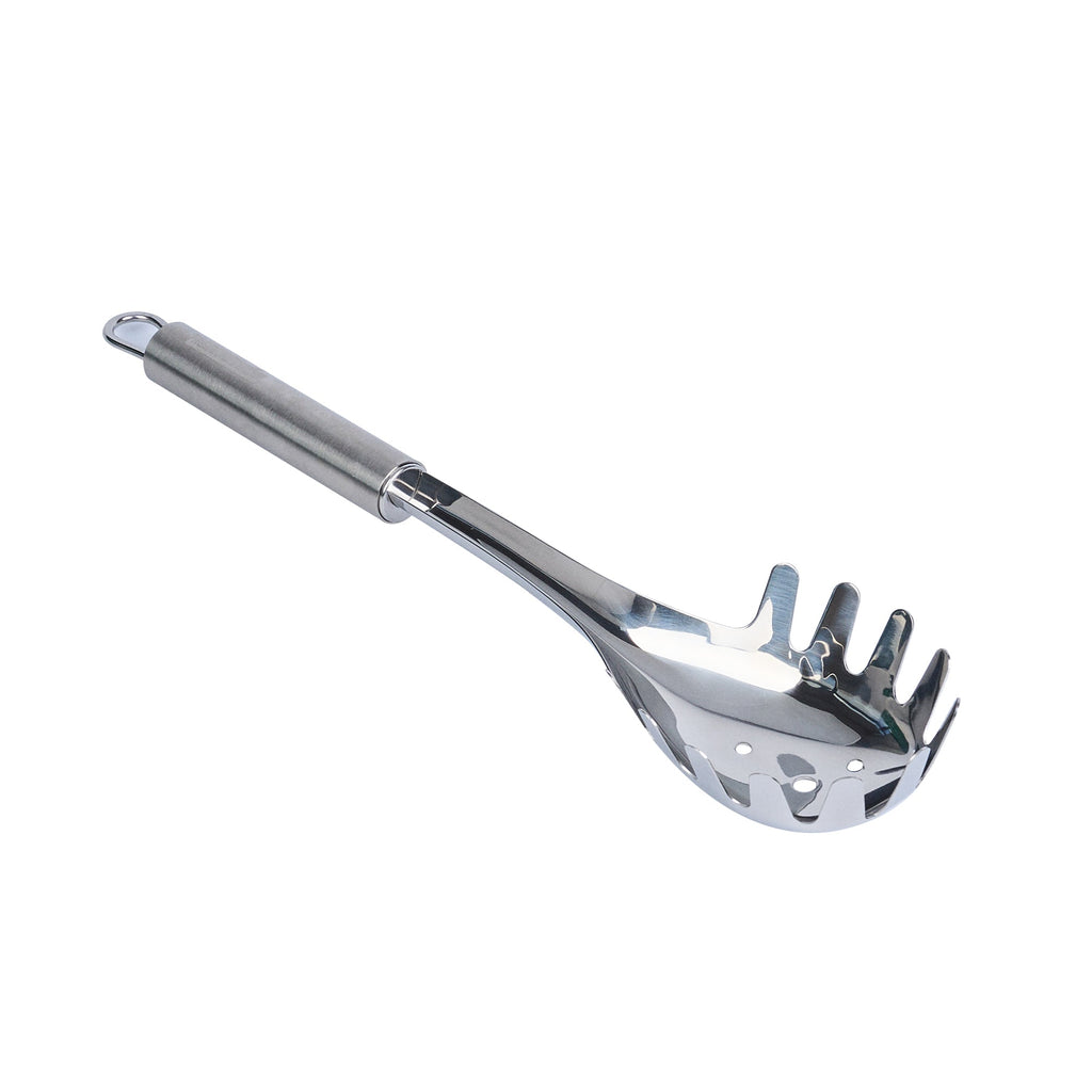 German Standard Stainless Steel Pasta Fork - 12 1/2'' x 2 3/4'' x 1 1/2'' - 6 count box