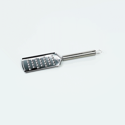 German Standard Stainless Steel Coarse Grater - 10'' - 24 count box