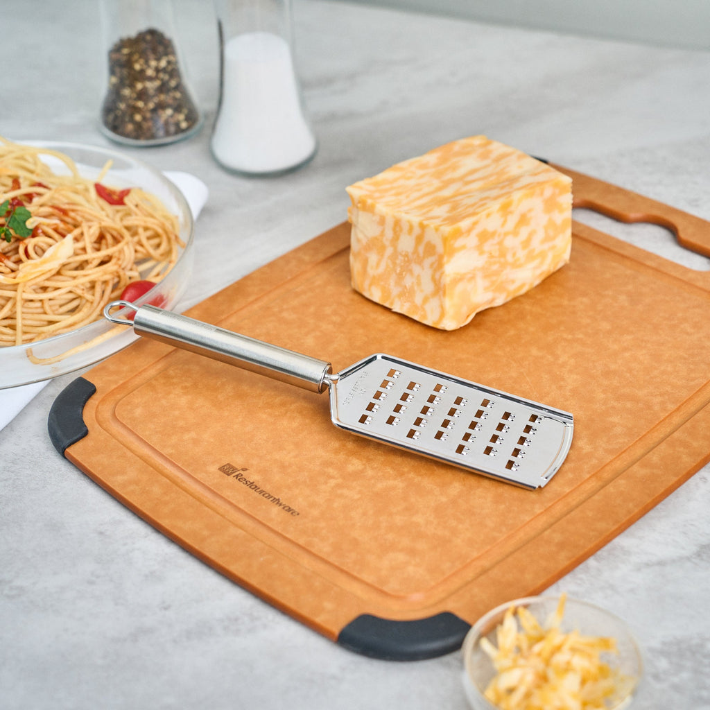 German Standard Stainless Steel Coarse Grater - 10'' - 24 count box