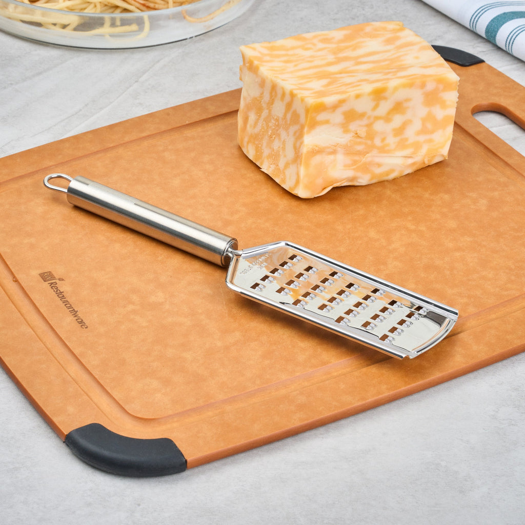 German Standard Stainless Steel Coarse Grater - 10'' - 1 count box