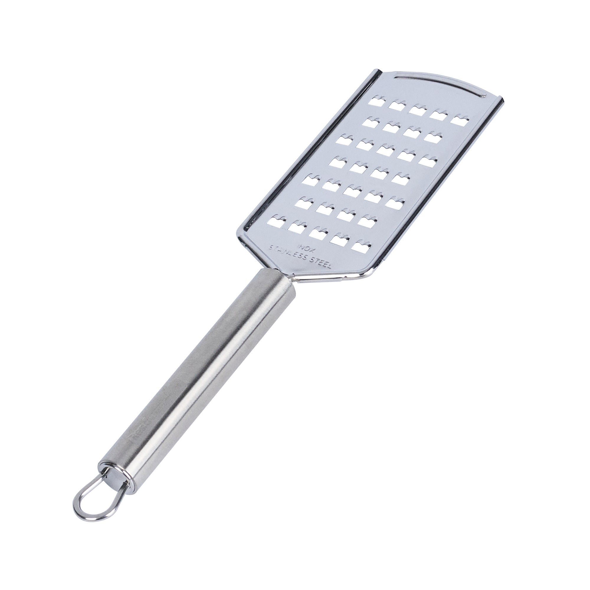 German Standard Stainless Steel Coarse Grater - 10'' - 6 count box
