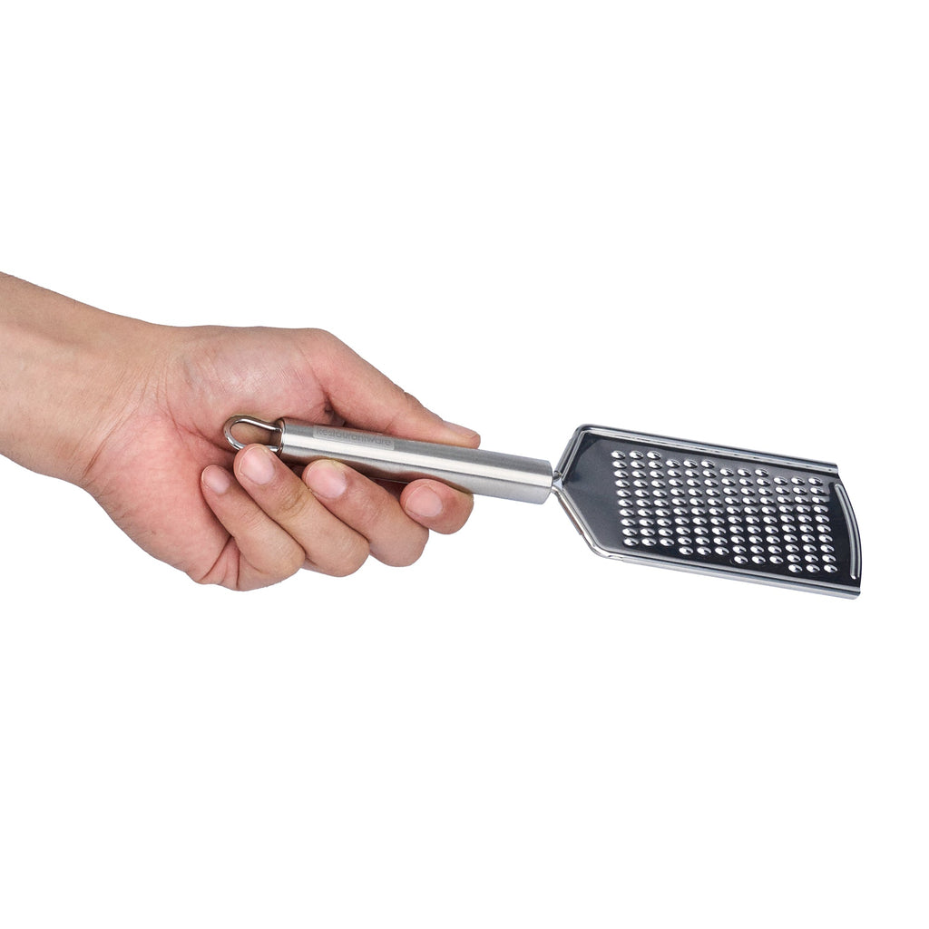 German Standard Stainless Steel Fine Grater - 9 3/4'' - 1 count box